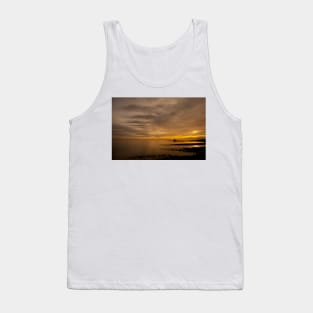 Golden Sunrise over St Mary's Island Tank Top